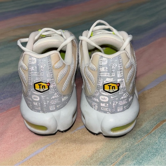 Nike Air Max Plus \'Reflective Logo\' White Sneaker men’s size 12 -  DB0682-002 TN main image 4